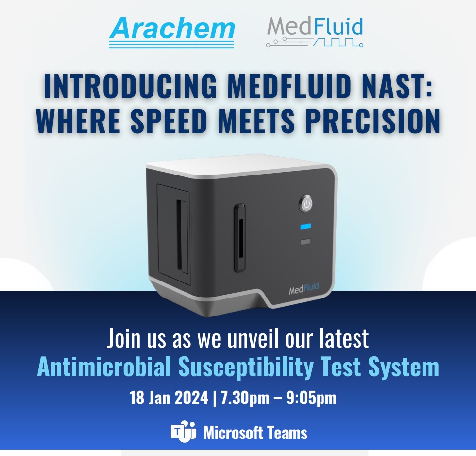 MedFluid and Arachem Sdn Bhd Establish Strategic Partnership to Drive Advancements in Antimicrobial Technologies