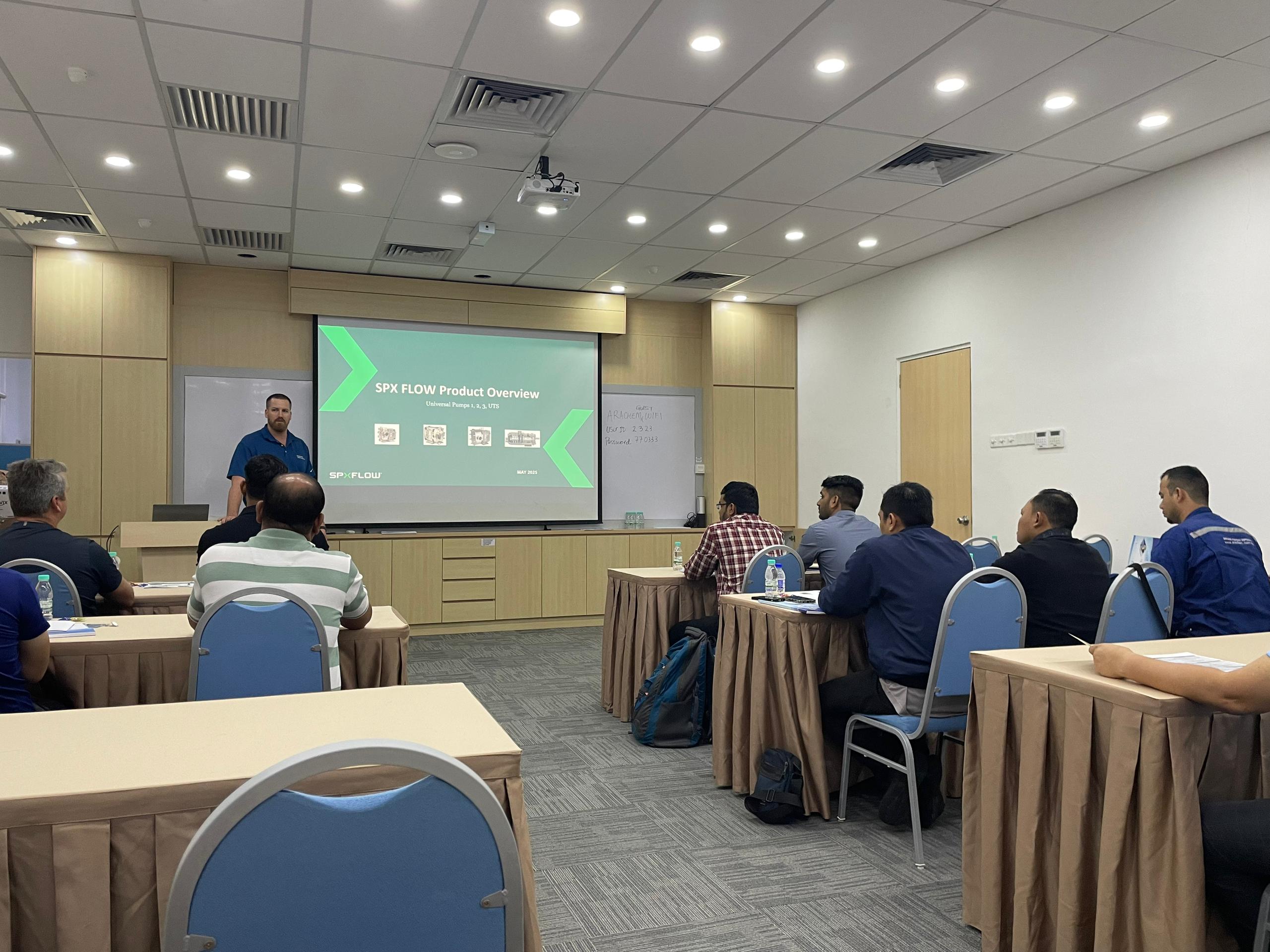 Arachem Hosts APAC Certified Repair Centre Training for WCB Pumps & SSHE